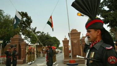 Eid 2018: No Exchange of Sweets at Wagah Border Amid Continuous Ceasefire Violation by Pakistan Army in Jammu And Kashmir