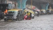 Mumbai Rains Pics And Videos: Parts of City Flooded Amid Intense Rainfall, Netizens Share Visuals of Waterlogging