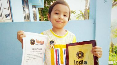 Youngest Author of India: Four-Year Old Ayan Gogoi Gohain of Assam's North Lakhimpur District Publishes 'Honeycomb'