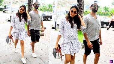 Shahid Kapoor Takes Wife Mira Rajput Out on a Lunch Date and Can Barely Stop Smiling – View Pics