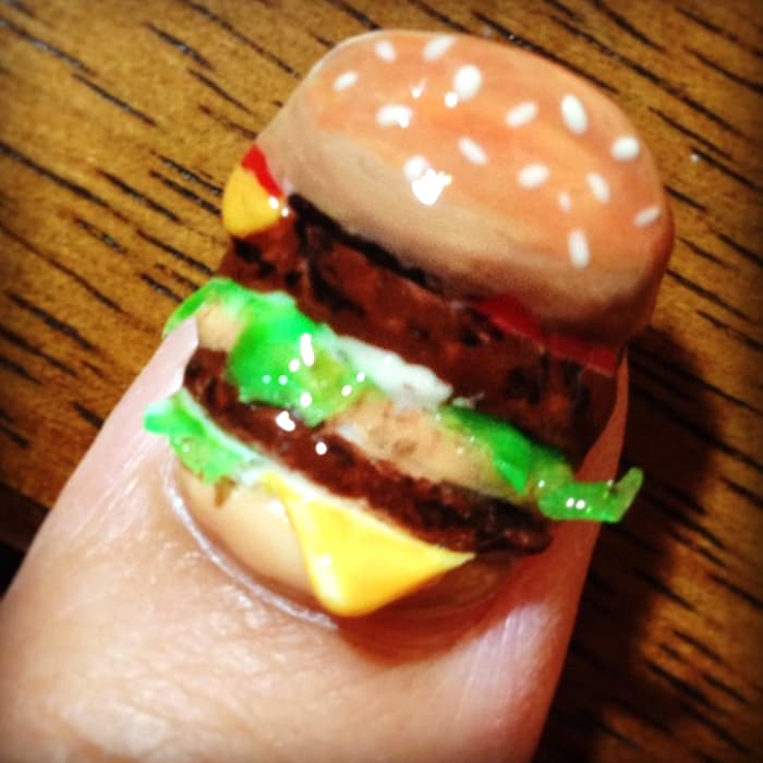 Some people also mix their love for food and fashion. Some people also mix their love for food and fashion.