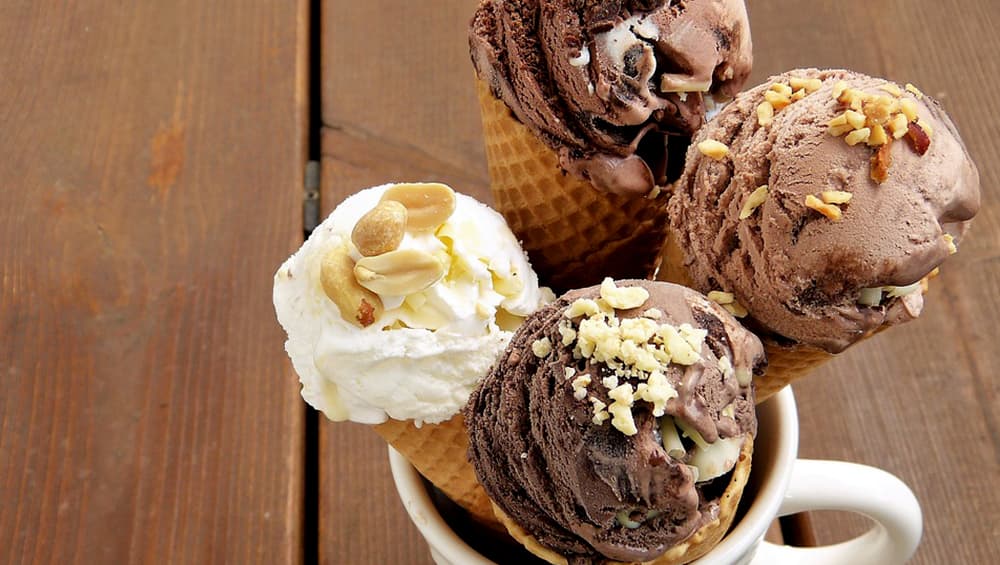 Chocolate ice cream is another super-popular chocolate dessert. Chocolate ice cream is another super-popular chocolate dessert.