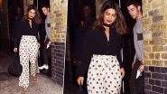 Priyanka Chopra Blushes As She Walks With Boyfriend Nick Jonas on Her Birthday Date Night in London! (View Pics)