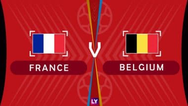 France vs Belgium, Live Streaming of Semifinal: Get Knockout Match FRA vs BEL Telecast & Free Online Stream Details in India for 2018 FIFA World Cup