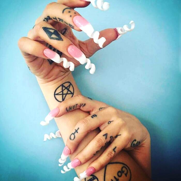 Some Instagrammers dedicatedly post nail art pictures. Some Instagrammers dedicatedly post nail art pictures.
