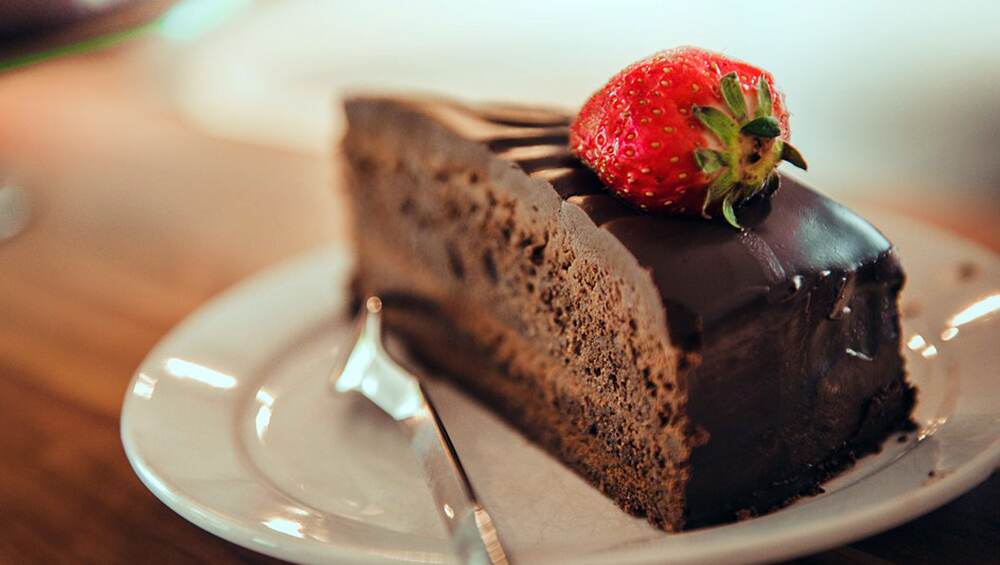 Strawberries compliment chocolate very well. Strawberries compliment chocolate very well.