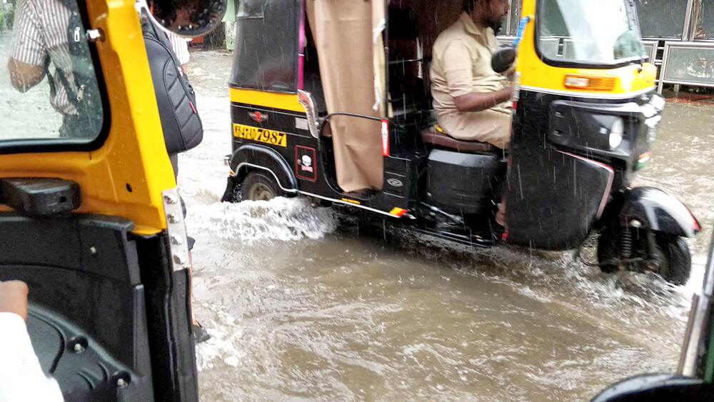 Water-logging is a problem Mumbaikars face every year during the rains. Water-logging is a problem Mumbaikars face every year during the rains.