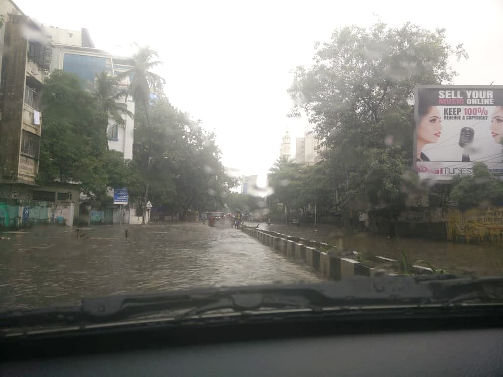 Many twitter users shared pictures of their areas following Mumbai rains. Many twitter users shared pictures of their areas following Mumbai rains.