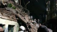Bhiwandi Buiding Collapse: Portion of a Three Storey Building Comes Crashing Down, Many Feared Trapped