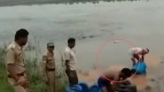 Illegal Liquor Poured in Narmada, Congress Slams Madhya Pradesh Excise Officials for Making the River 'Impure', Watch Video