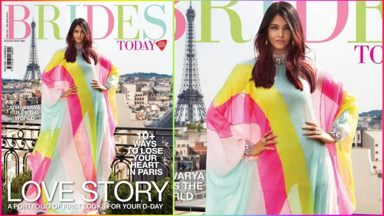 Aishwarya Rai Bachchan Stuns in Colourful Ralph & Russo Outfit on the Cover of Brides Today Magazine! See Pic