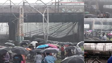 Mumbai Rains: Bridge at Grant Road Station Develops Crack, Traffic Diverted, Local Trains Unaffected