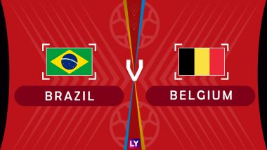 Brazil vs Belgium, Live Streaming of Quarter-Finals 2: Get Knockout Match BRA vs BEL Telecast & Free Online Stream Details in India for 2018 FIFA World Cup