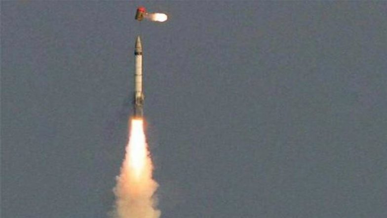 Odisha: Ballistic Missile Test-fired from ITR at Chandipur