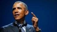 US Presidential Election 2020: Barack Obama Launches Searing Attack on Donald Trump, Appeals Voters to Elect Joe Biden
