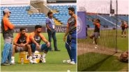 Bhuvneshwar Kumar Bowls No-Ball at Practice Session Ahead of India-England 3rd ODI; Twitterati Has a Field Day!