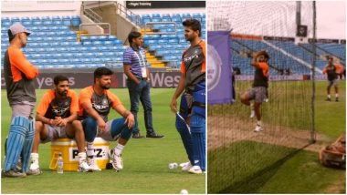 Bhuvneshwar Kumar Bowls No-Ball at Practice Session Ahead of India-England 3rd ODI; Twitterati Has a Field Day!