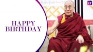 Dalai Lama Birthday Special: Famous 8 Quotes on Love and Compassion by Tenzin Gyatso As He Turns 83 This Year!