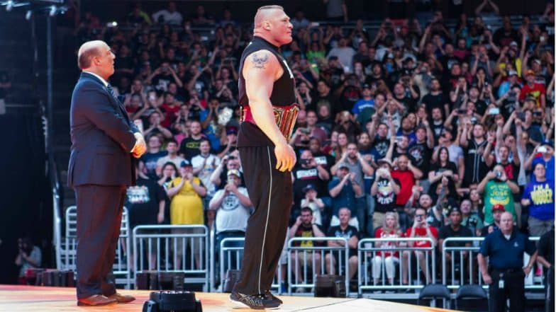 Ahead of Brock Lesnar vs Seth Rollins WWE Universal Championship Match in SummerSlam 2019, Revisit Beast Incarnate's Record from Past Editions (Watch Video) Ahead of Brock Lesnar vs Seth Rollins WWE Universal Championship Match in SummerSlam 2019, Revisit Beast Incarnate's Record from Past Editions (Watch Video)