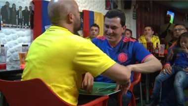 Deaf and Blind Football Fan Enjoying 2018 FIFA World Cup Games With The Help of His Friend is Inspiring, Watch Video