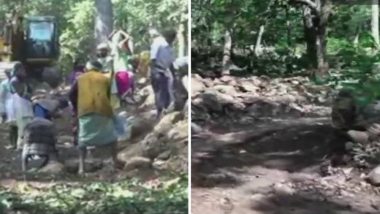 Police, Villagers Come Together to Construct Road in Chhattisgarh's Naxal-affected Areas