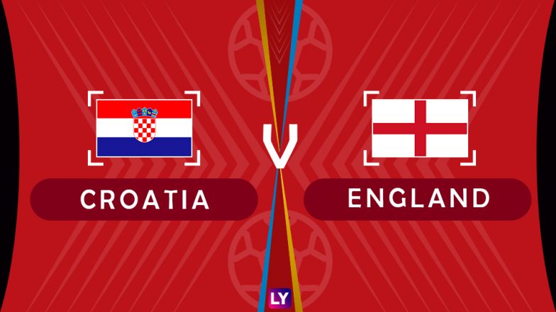 Croatia vs England, Live Streaming of Semifinal: Get Knockout Match CRO vs ENG Telecast & Free Online Stream Details in India for 2018 FIFA World Cup