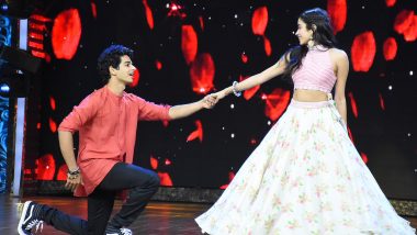 Janhvi Kapoor and Ishaan Kapoor Paint the Town Red With Their Romantic Performance on India’s Best Dramebaaz – View Pics