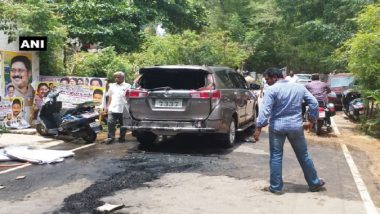TTV Dhinakaran's Car Attacked With Petrol Bomb in Chennai, 2 Injured