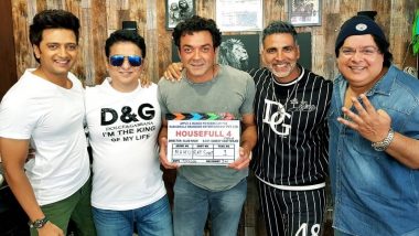 Housefull 4: Akshay Kumar, Bobby Deol and Riteish Deshmukh Begin Shooting for Sajid Khan's Comic Caper