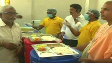 Anna Canteen Launched in Andhra Pradesh by CM Chandrababu Naidu; Breakfast, Lunch and Dinner at Rs 5 Each