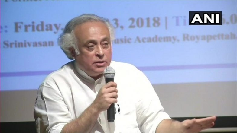 RTI Bill: PM Narendra Modi Taking Revenge For His Embarrassments by Amending RTI Act, Says Jairam Ramesh