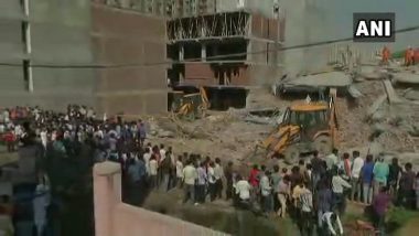 Greater Noida Building Collapse: Five Bodies Recovered So Far; NDRF Teams Present At Spot