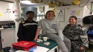 RIMPAC 2018: INS Sahayadri Provides Medical Assistance to Australian Naval Ship HMNS