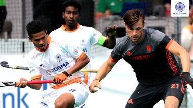 Indian Junior Men's Hockey Team Draw Against the Netherlands 2-2 in Antwerp, Belgium