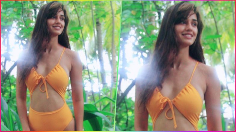 Disha Patani Is a Sexy Ray of Sunshine in This Cut-Out Yellow Monokini! See Picture