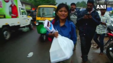 Video of 21-Year-Old Kerala Student Hanan Selling Fish Goes Viral; Union Minister Alphons Kannanthanam Hits Out at Trolls