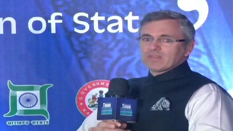 Omar Abdullah Takes a Dig At Central Government; Says, Strong Union Could Not Come At Cost Of States