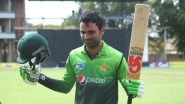 Fakhar Zaman Becomes Fastest Batsman to Score 1000 ODI Runs, Reaches Landmark in 18 Innings