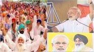 Farmers Hold Protest as Narendra Modi Arrives in Punjab for Farmers' Rally