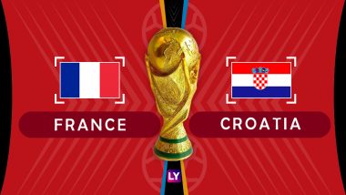 France vs Croatia Final Live Streaming: Get FRA vs CRO Football Match Telecast & Free Online Stream Details in India for 2018 FIFA World Cup Final