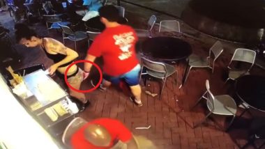 Georgia Waitress Hits Pervert Who Groped Her at Restaurant, Gets Him Arrested (Watch Video)