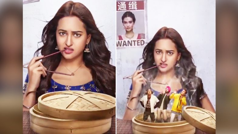 Happy Phirr Bhag Jayegi Motion Poster: Sonakshi Sinha’s Confused Expression and Diana Penty’s Face on a ‘Wanted’ Frame Leaves Wanting for More – Watch Video