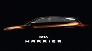 Tata Harrier SUV Officially Teased Again; Undergoes Water Wading Test - Watch Video