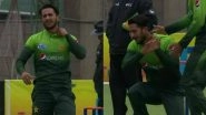 Hasan Ali&rsquo;s 'Bomb-Explosion' Celebration During PAK vs ZIM Cricket Match Turns Painful, Watch Video
