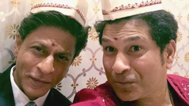 Shah Rukh Khan and Sachin Tendulkar’s Selfie From Akash Ambani-Shloka Mehta Engagement Bash Is Breaking the Internet