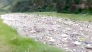 Ashwani Khad River Supplying Water to Shimla Overflows Amid Heavy Rains, Video Shows Water Carrying Tonnes of Litter