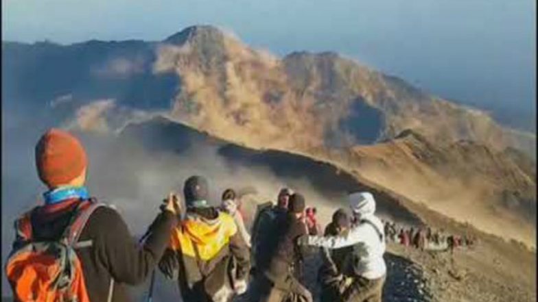 More Than 500 Hikers Evacuated from Indonesian Volcano, After a Deadly Earthquake Triggered Landslides