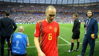 Andres Iniesta Retires After Spain’s Shocking Penalty Shootout Defeat by Russia 2018 FIFA World Cup