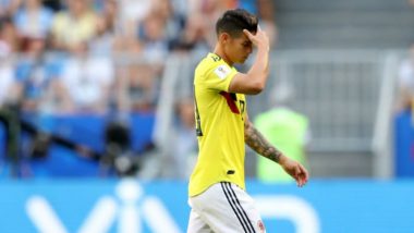 2018 FIFA World Cup: James Rodriguez Suffers Calf Injury, Doubtful for Colombia vs England Round of 16 Match