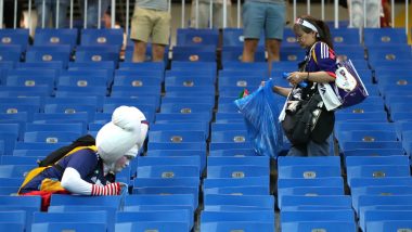 Japan Football Fans Clean Stadium Even After Their Team Lose to Belgium in 2018 FIFA World Cup, Win Hearts on Twitter